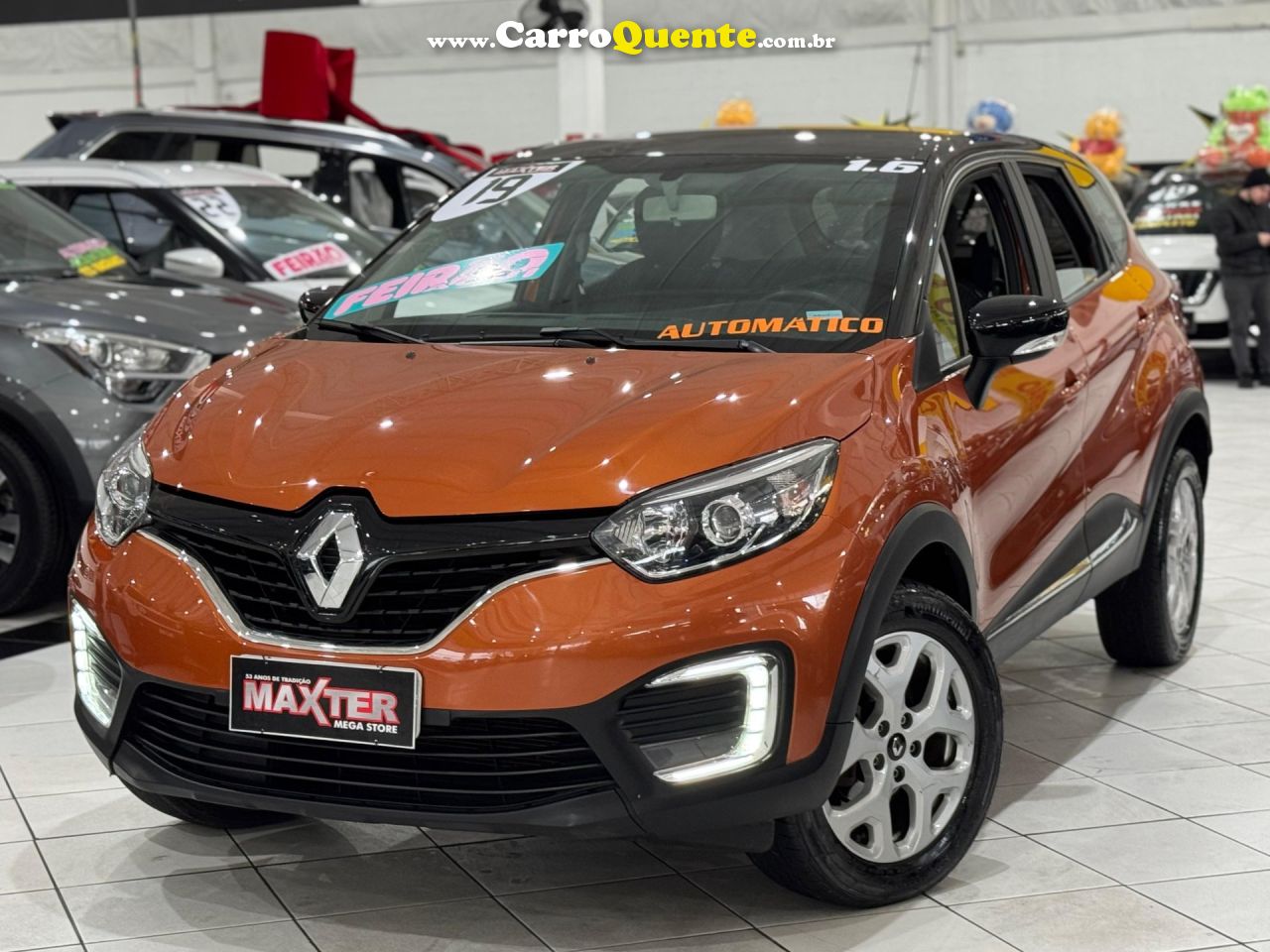 RENAULT CAPTUR 1.6 16V SCE LIFE 2019 - Loja