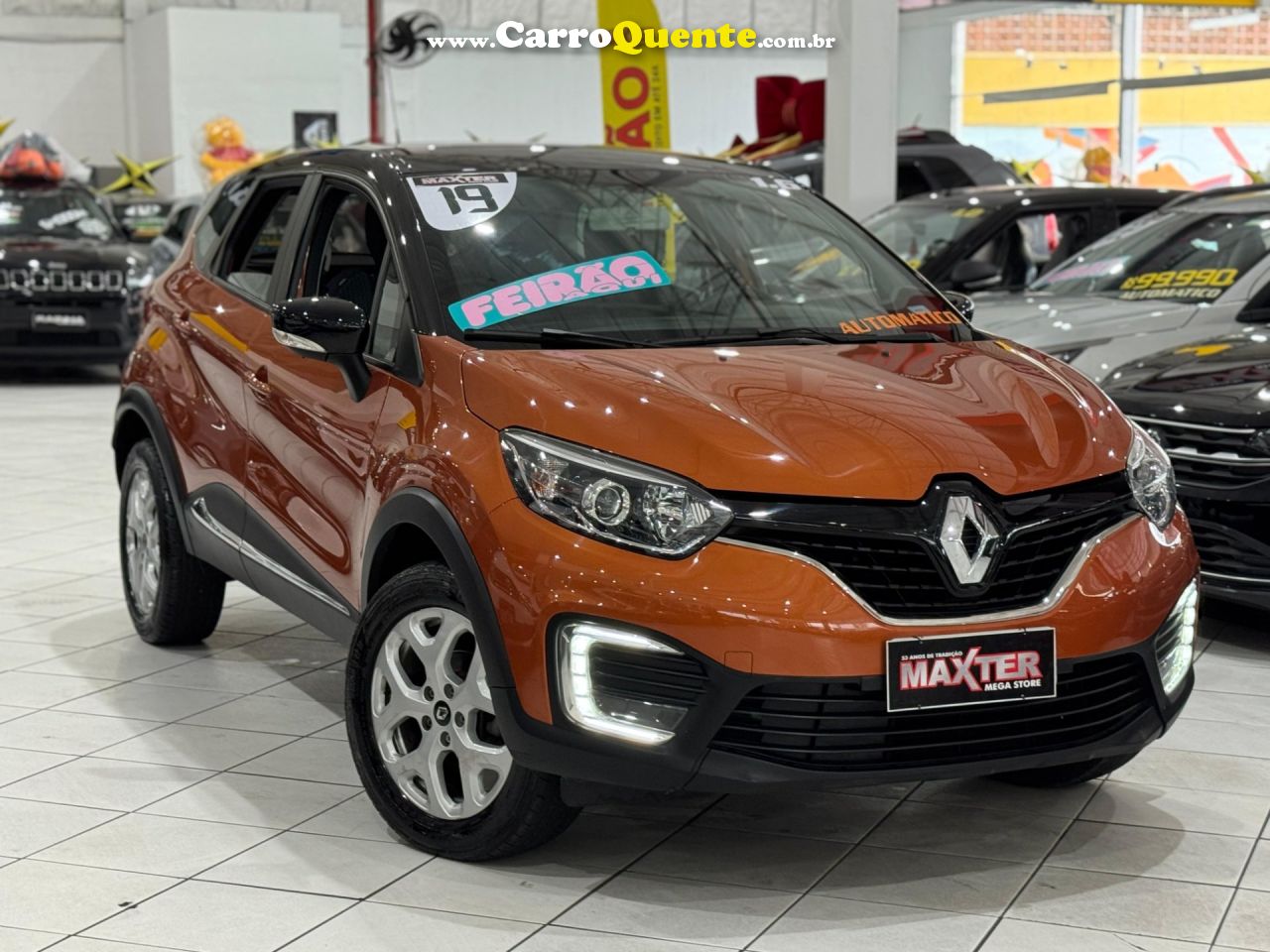 RENAULT CAPTUR 1.6 16V SCE LIFE 2019 - Loja