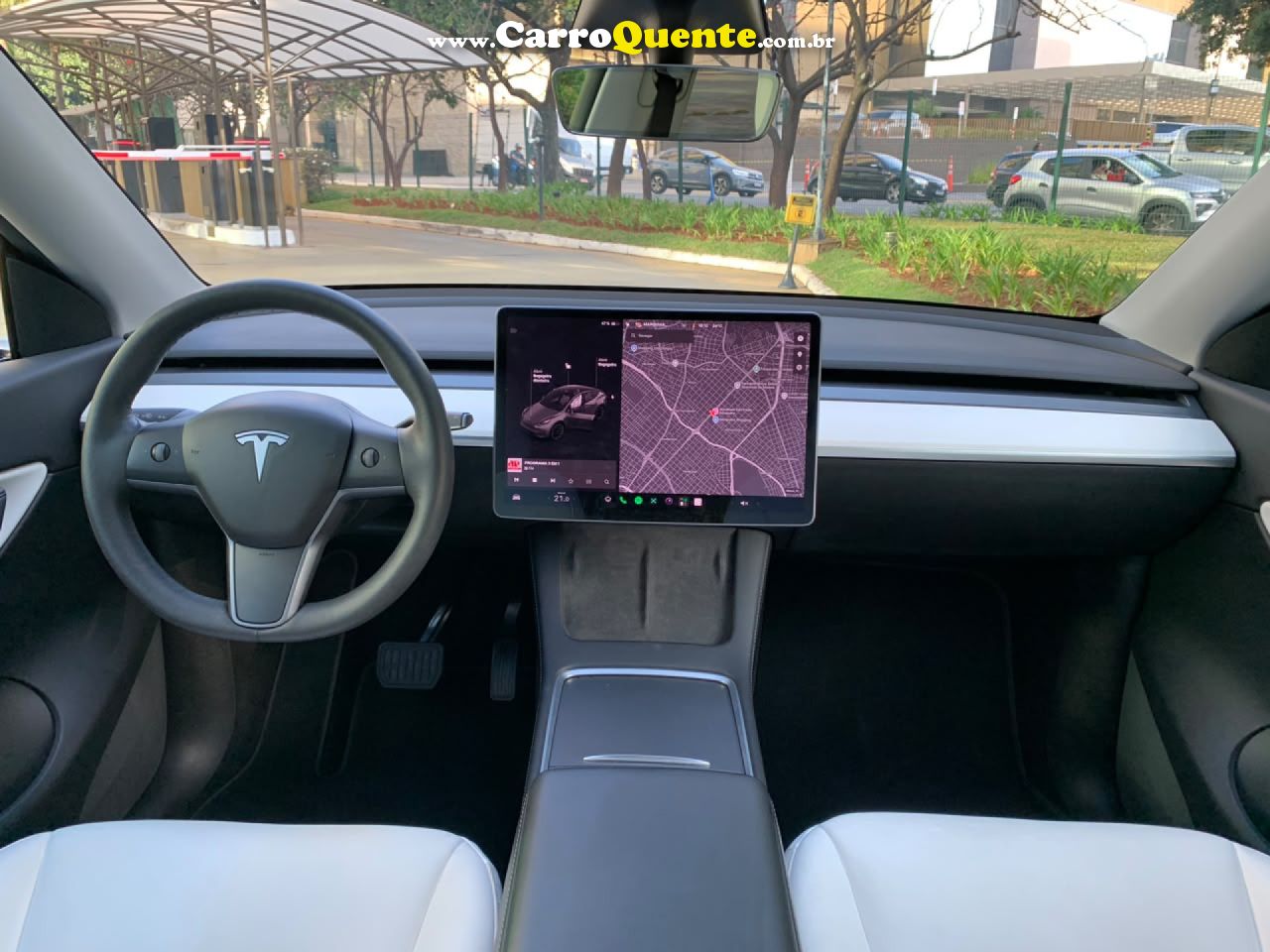TESLA   P100D LONG RANGE AWD ELÉTRICO   PRETO 2021 0 ELÉTRICO - Loja
