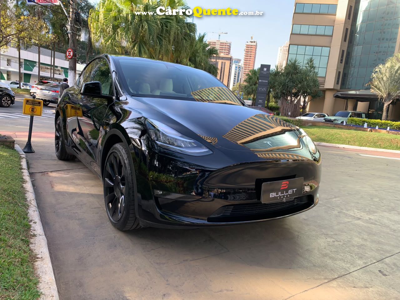 TESLA   P100D LONG RANGE AWD ELÉTRICO   PRETO 2021 0 ELÉTRICO - Loja