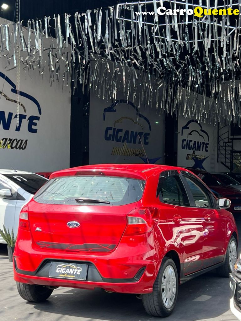 FORD   KA 1.0 SESE PLUS TIVCT FLEX 5P   VERMELHO 2019 1.0 FLEX - Loja