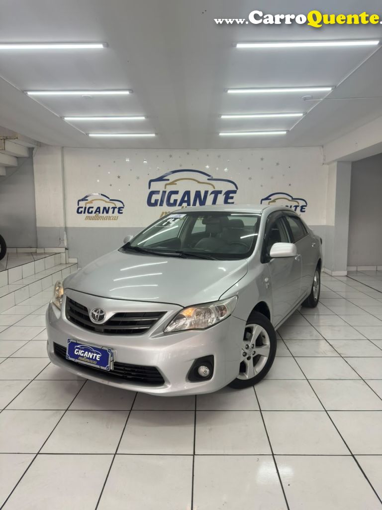 TOYOTA   COROLLA GLI 1.8 FLEX 16V  AUT.   PRATA 2014 1.8 FLEX - Loja