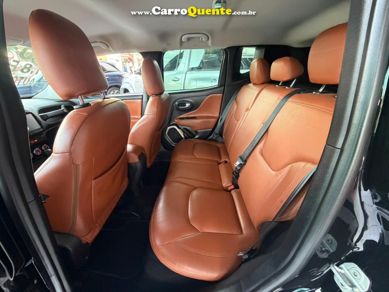 JEEP   RENEGADE1.8 4X2 FLEX 16V AUT.   PRETO 2017 1.8 FLEX - Loja