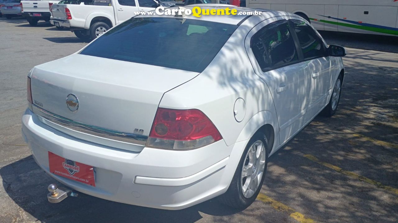 CHEVROLET   VECTRA ELEGAN. 2.0 MPFI 8V FLEXPOWER AUT   BRANCO 2009 2.0 FLEX - Loja