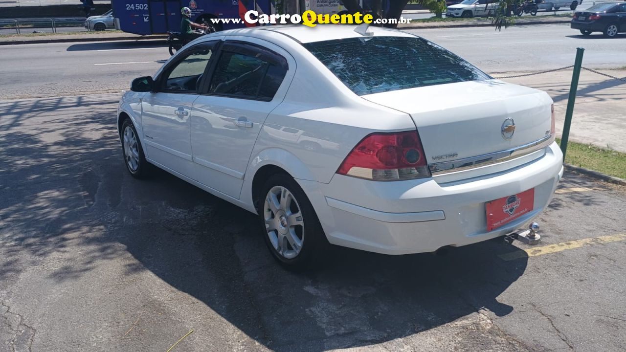 CHEVROLET   VECTRA ELEGAN. 2.0 MPFI 8V FLEXPOWER AUT   BRANCO 2009 2.0 FLEX - Loja