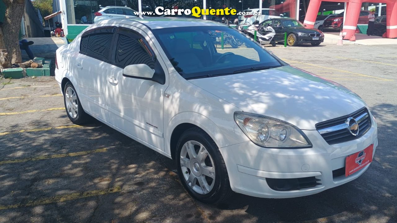 CHEVROLET   VECTRA ELEGAN. 2.0 MPFI 8V FLEXPOWER AUT   BRANCO 2009 2.0 FLEX - Loja