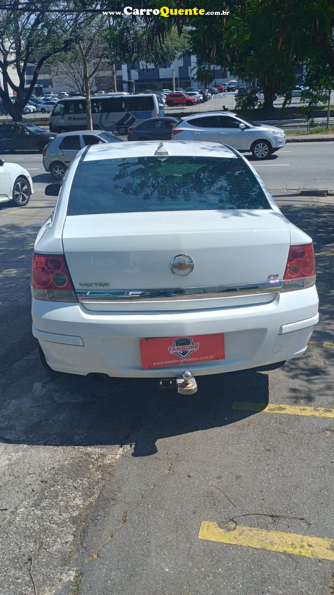 CHEVROLET   VECTRA ELEGAN. 2.0 MPFI 8V FLEXPOWER AUT   BRANCO 2009 2.0 FLEX - Loja