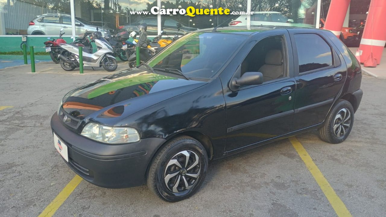 FIAT   PALIO EX CENTURY 1.0 MPI FIRE 16V 4P   PRETO 2003 1.0 GASOLINA - Loja