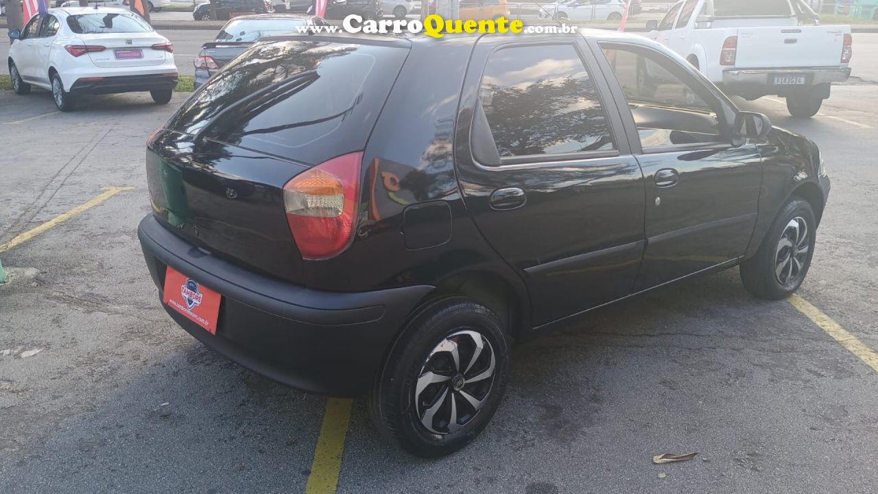 FIAT   PALIO EX CENTURY 1.0 MPI FIRE 16V 4P   PRETO 2003 1.0 GASOLINA - Loja