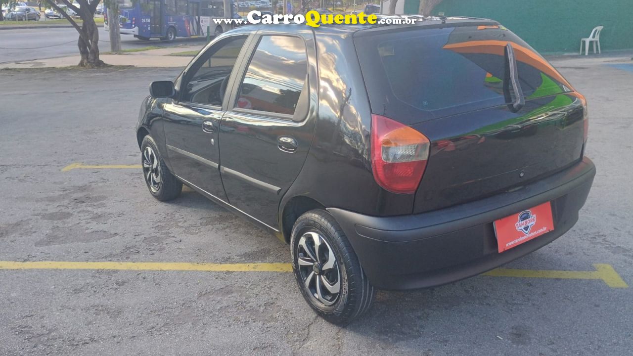 FIAT   PALIO EX CENTURY 1.0 MPI FIRE 16V 4P   PRETO 2003 1.0 GASOLINA - Loja