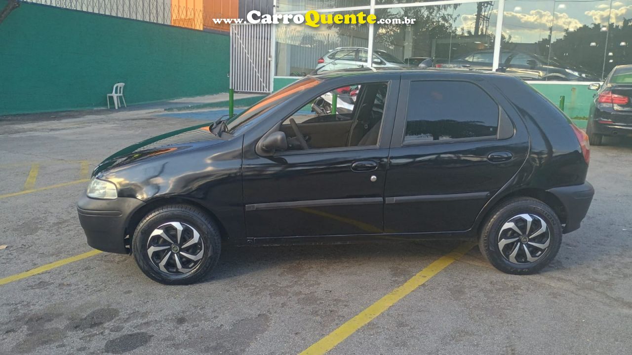 FIAT   PALIO EX CENTURY 1.0 MPI FIRE 16V 4P   PRETO 2003 1.0 GASOLINA - Loja