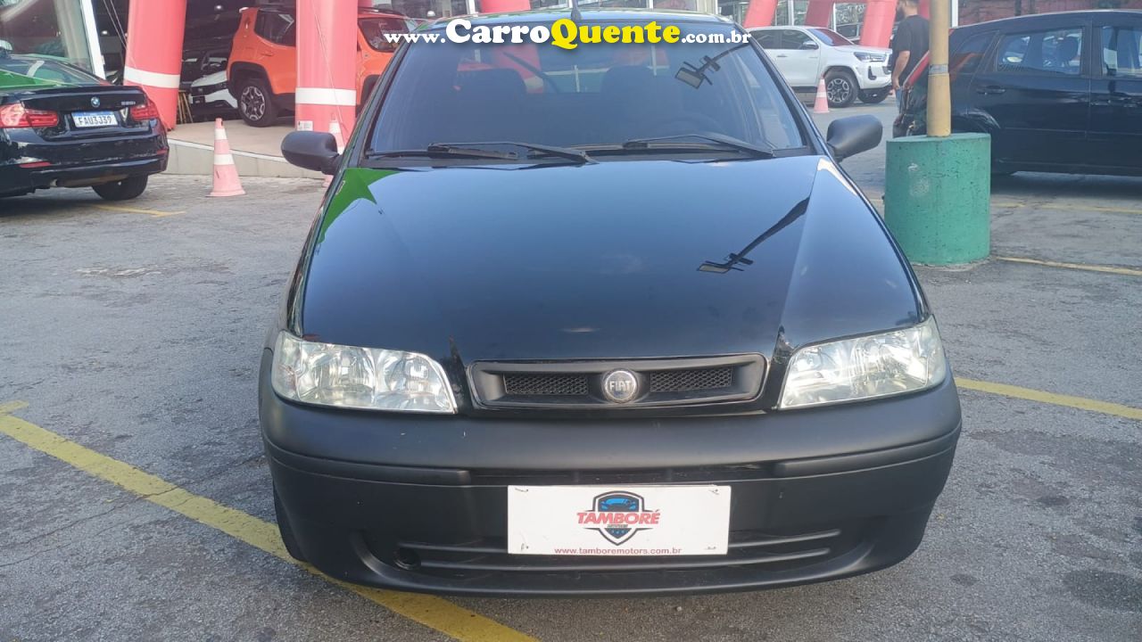 FIAT   PALIO EX CENTURY 1.0 MPI FIRE 16V 4P   PRETO 2003 1.0 GASOLINA - Loja