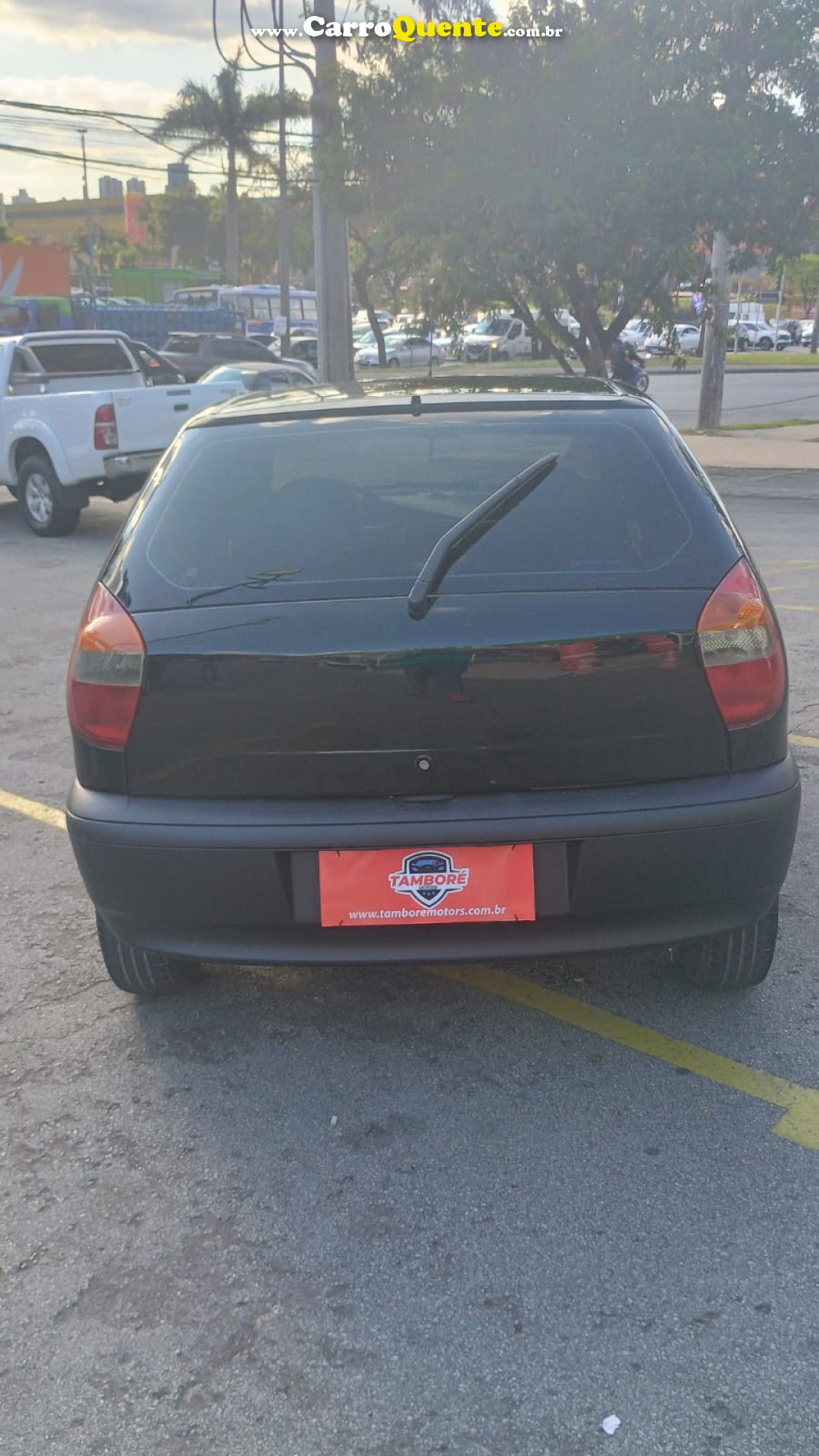 FIAT   PALIO EX CENTURY 1.0 MPI FIRE 16V 4P   PRETO 2003 1.0 GASOLINA - Loja