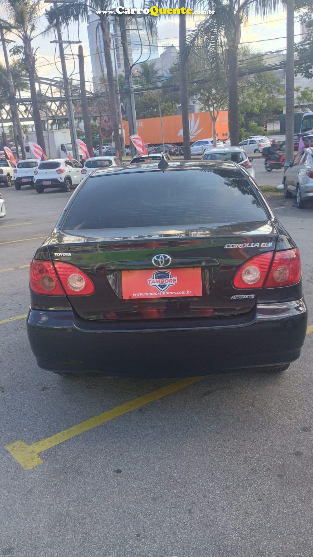 TOYOTA   COROLLA XEI 1.81.8 FLEX 16V AUT.   PRETO 2006 1.8 FLEX - Loja