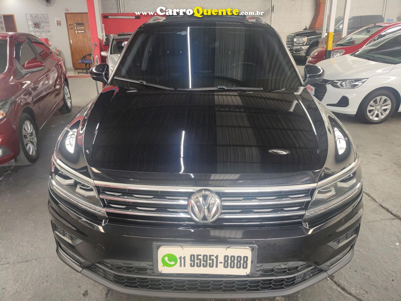 VOLKSWAGEN   TIGUAN ALLSPAC COMF 250 TSI 1.4 FLEX   PRETO 2018 1.4 FLEX - Loja