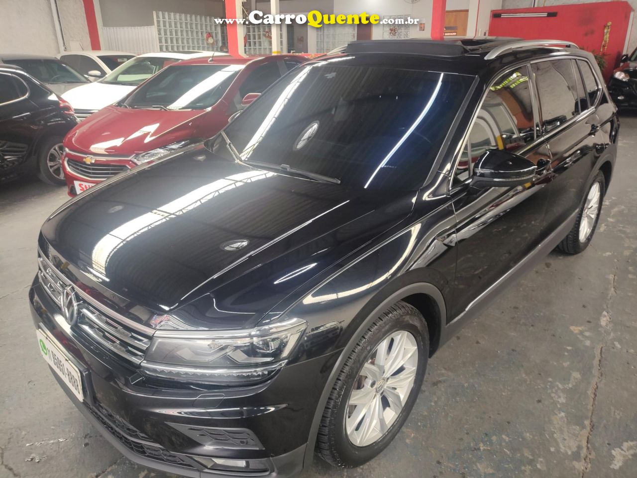 VOLKSWAGEN   TIGUAN ALLSPAC COMF 250 TSI 1.4 FLEX   PRETO 2018 1.4 FLEX - Loja