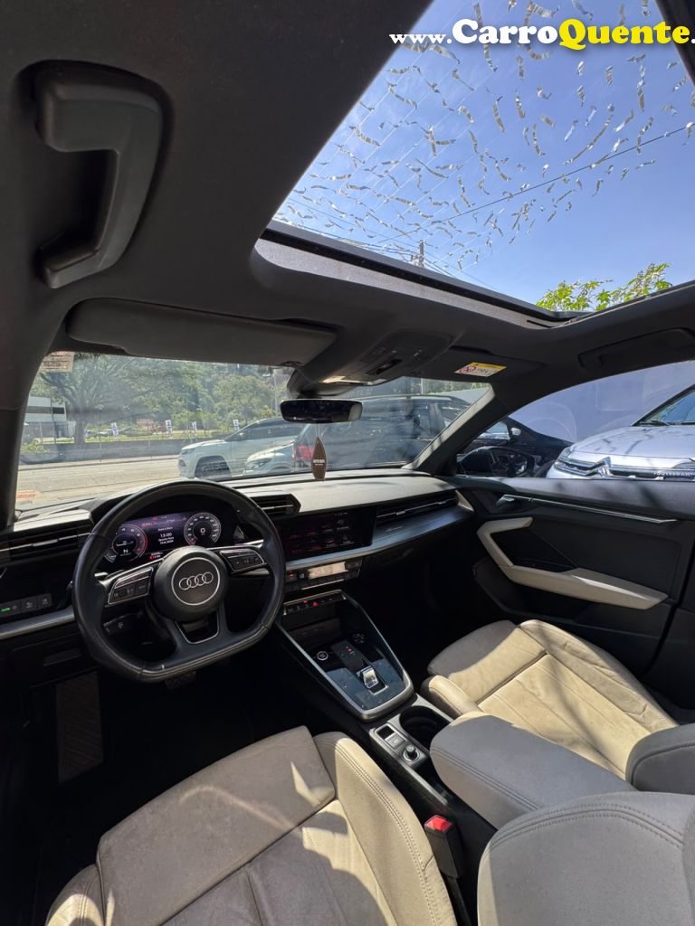 AUDI   A3 SPORTB. S-LINE 2.0 TFSI S-TRON.(HÍB.)   PRETO 2022 2.0 GASOLINA - Loja