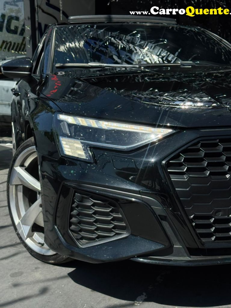 AUDI   A3 SPORTB. S-LINE 2.0 TFSI S-TRON.(HÍB.)   PRETO 2022 2.0 GASOLINA - Loja