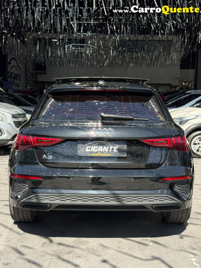 AUDI   A3 SPORTB. S-LINE 2.0 TFSI S-TRON.(HÍB.)   PRETO 2022 2.0 GASOLINA - Loja