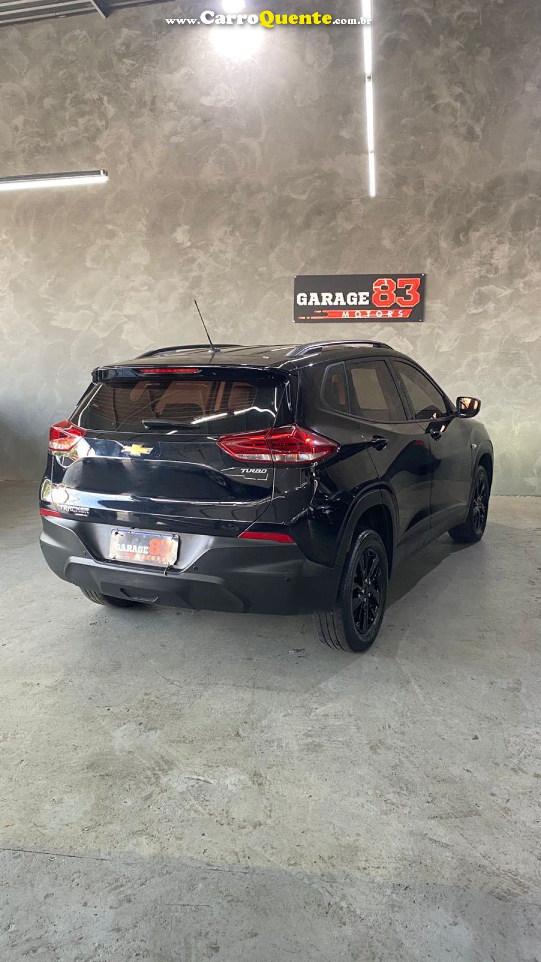 CHEVROLET   TRACKER LTZ 1.2 TURBO 12V FLEX AUT.   PRETO 2021 1.2 FLEX - Loja