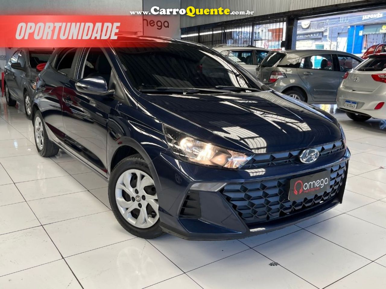 HYUNDAI   HB20 COMF.C.PLUSC.STYLE 1.0 FLEX 12V   AZUL 2025 1.0 FLEX - Loja