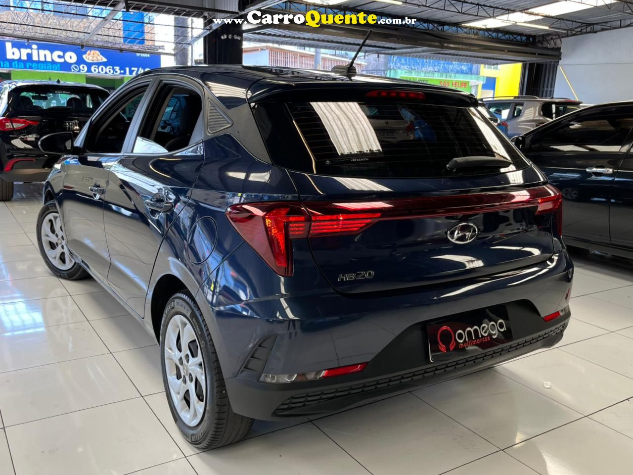 HYUNDAI   HB20 COMF.C.PLUSC.STYLE 1.0 FLEX 12V   AZUL 2025 1.0 FLEX - Loja