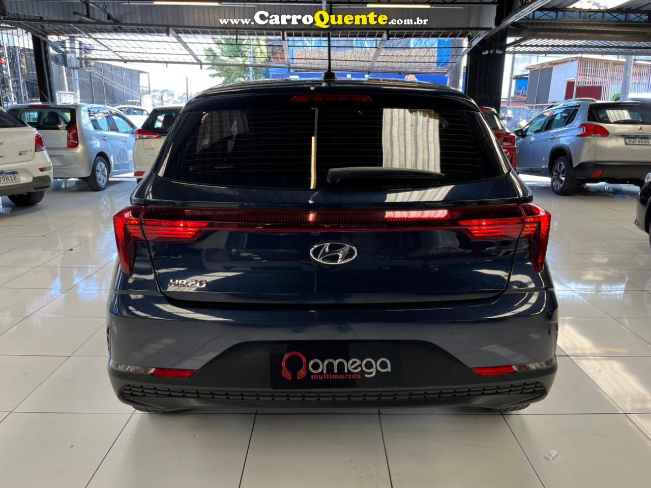 HYUNDAI   HB20 COMF.C.PLUSC.STYLE 1.0 FLEX 12V   AZUL 2025 1.0 FLEX - Loja