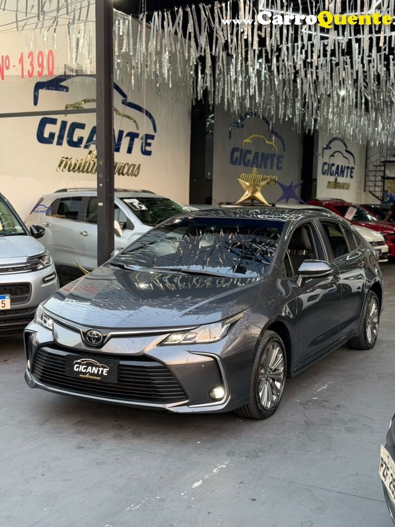 TOYOTA   COROLLA XEI 2.0 FLEX 16V AUT.   CINZA 2023 2.0 FLEX - Loja