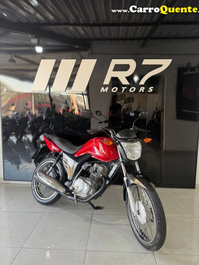 HONDA   CG 125 FAN  FAN KS  125 I FAN   VERMELHO 2017 125 GASOLINA - Loja