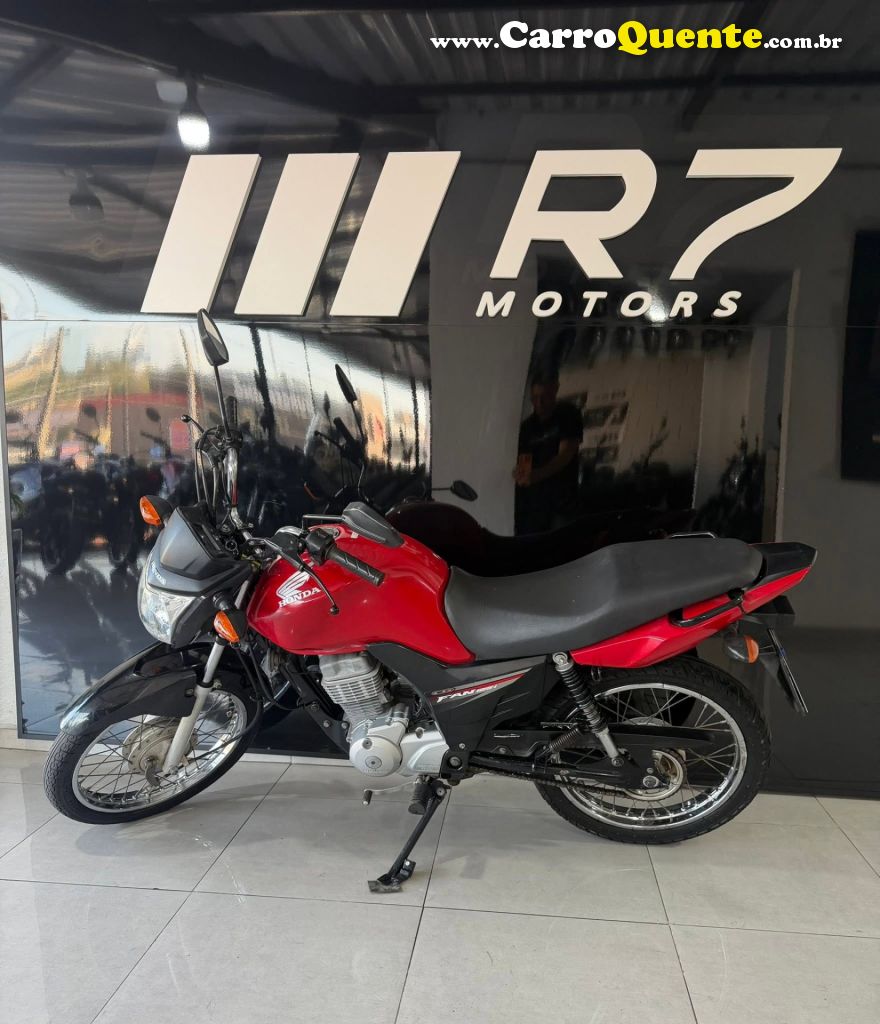 HONDA   CG 125 FAN  FAN KS  125 I FAN   VERMELHO 2017 125 GASOLINA - Loja