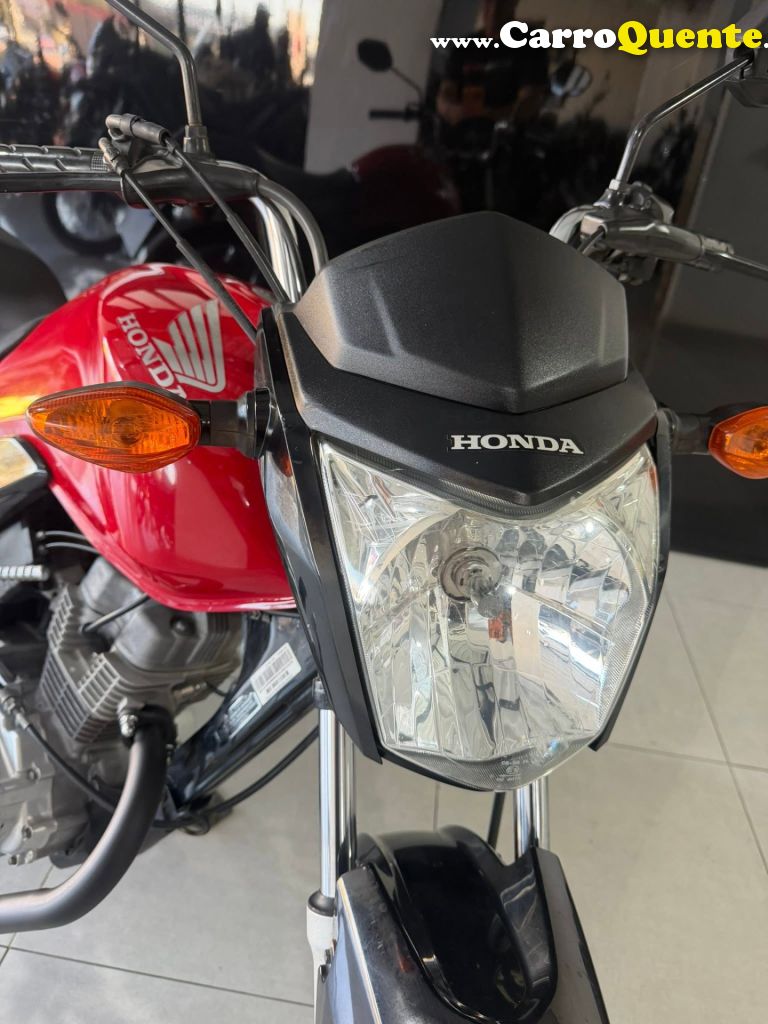 HONDA   CG 125 FAN  FAN KS  125 I FAN   VERMELHO 2017 125 GASOLINA - Loja