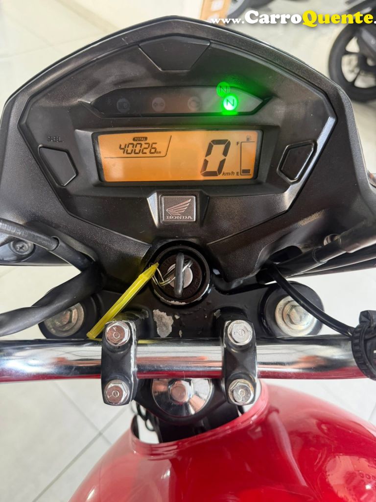 HONDA   CG 125 FAN  FAN KS  125 I FAN   VERMELHO 2017 125 GASOLINA - Loja