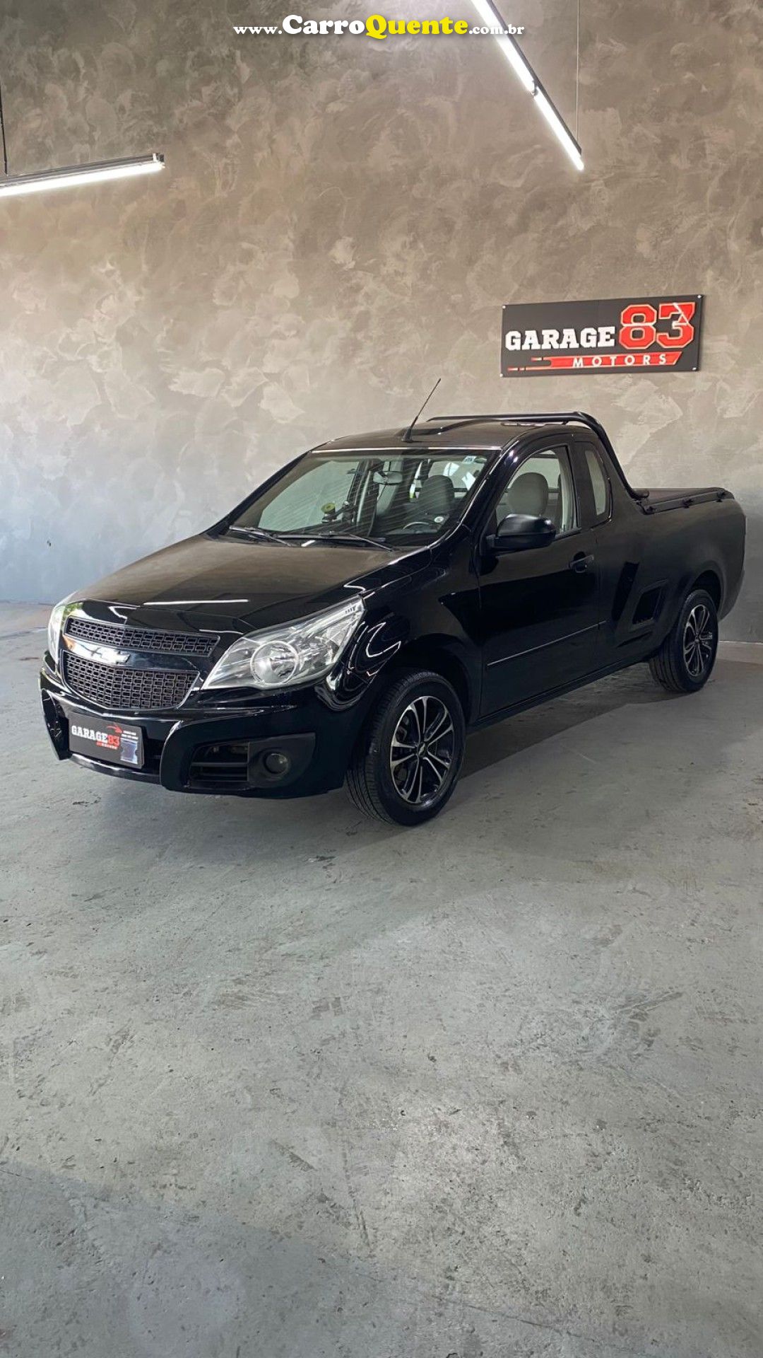 CHEVROLET   MONTANA LS 1.4 ECONOFLEX 8V 2P   PRETO 2012 1.4 FLEX - Loja