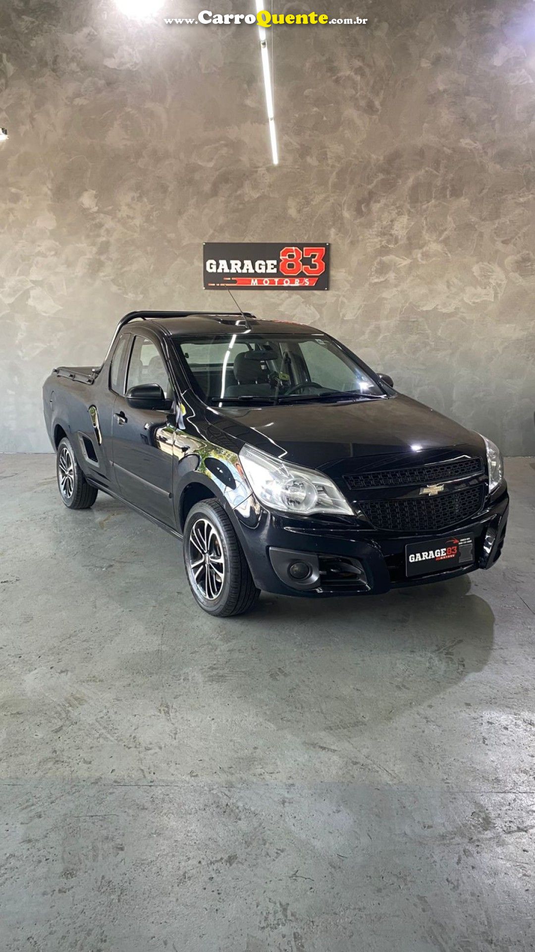 CHEVROLET   MONTANA LS 1.4 ECONOFLEX 8V 2P   PRETO 2012 1.4 FLEX - Loja