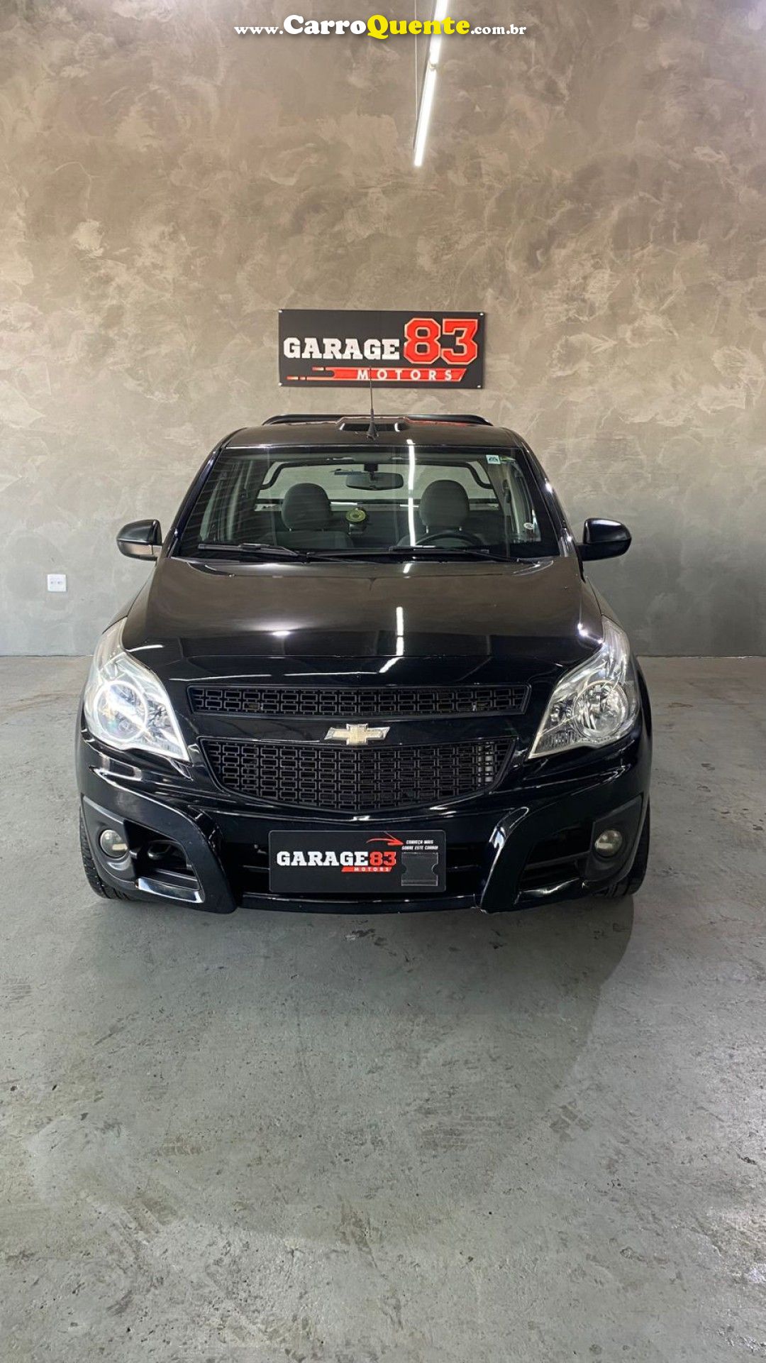 CHEVROLET   MONTANA LS 1.4 ECONOFLEX 8V 2P   PRETO 2012 1.4 FLEX - Loja