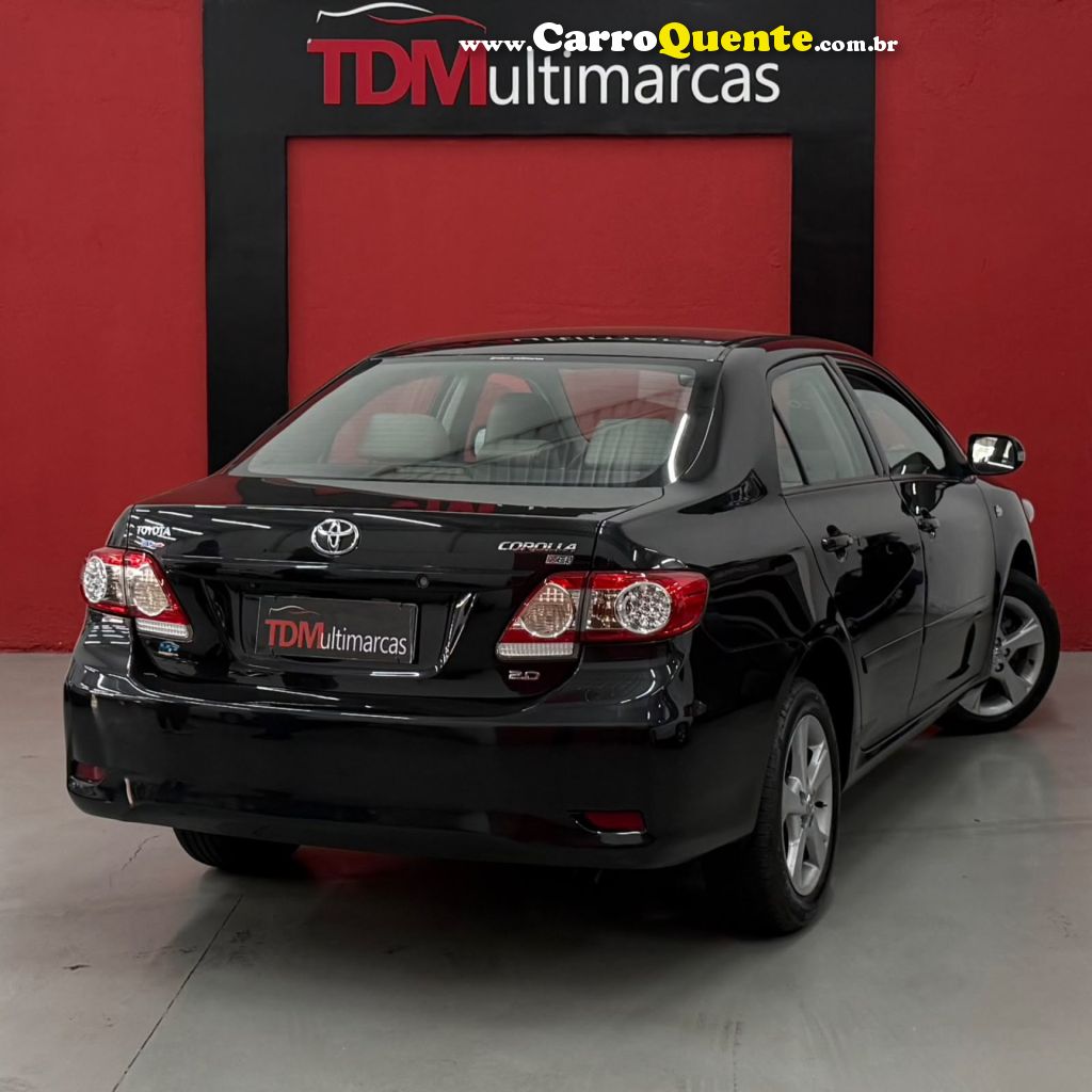 TOYOTA   COROLLA XEI 2.0 FLEX 16V AUT.   PRETO 2014 2.0 FLEX - Loja