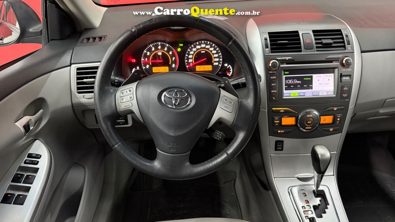 TOYOTA   COROLLA XEI 2.0 FLEX 16V AUT.   PRETO 2014 2.0 FLEX - Loja