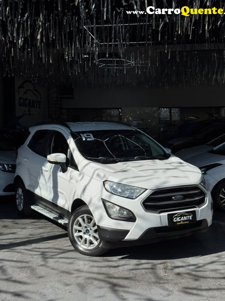 FORD   ECOSPORT SE 2.0 16V FLEX 5P AUT.   BRANCO 2019 2.0 FLEX - Loja