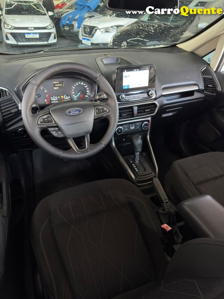 FORD   ECOSPORT SE 2.0 16V FLEX 5P AUT.   BRANCO 2019 2.0 FLEX - Loja