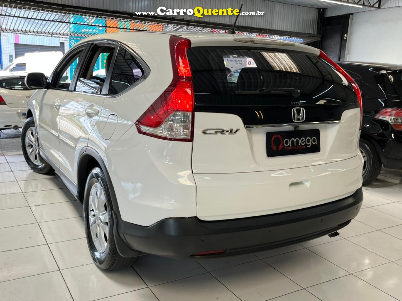 HONDA   CR-V LX 2.0 16V 2WD2.0 FLEXONE AUT.   BRANCO 2012 2.0 GASOLINA - Loja