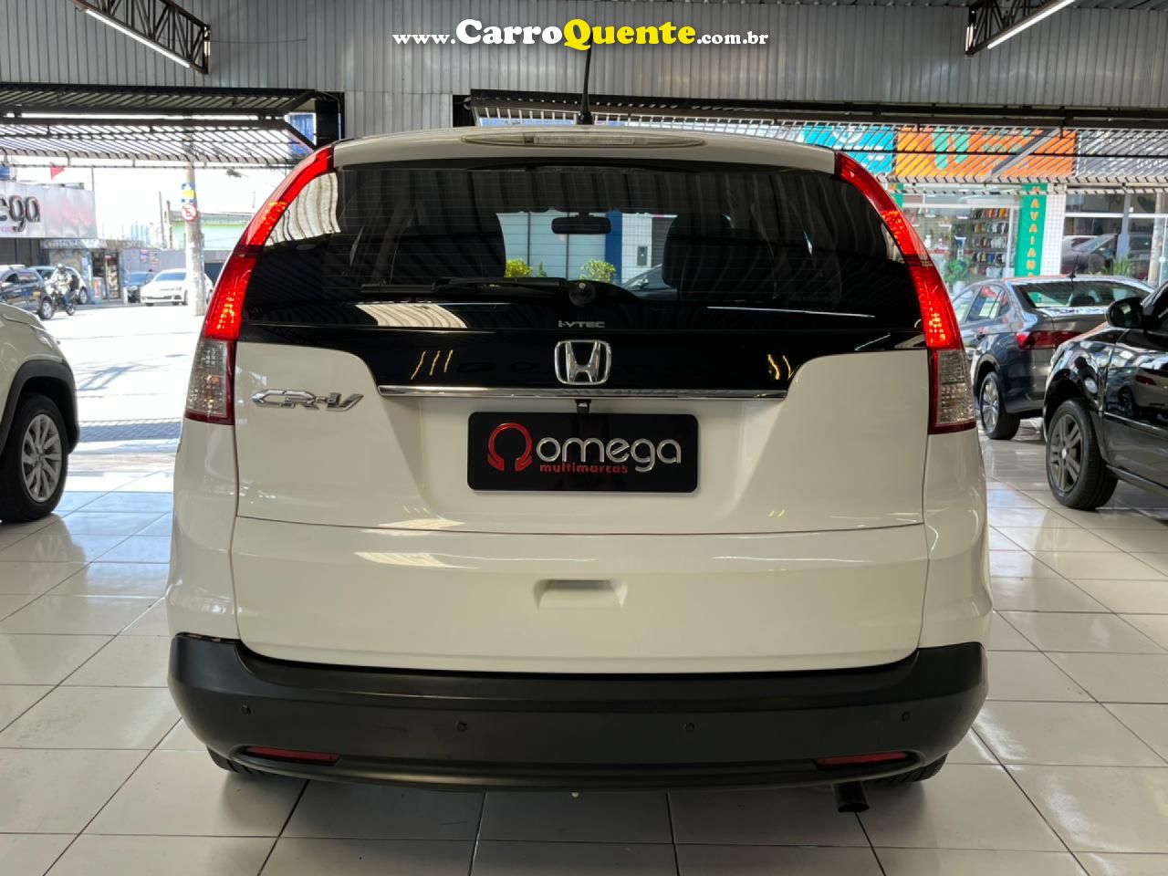 HONDA   CR-V LX 2.0 16V 2WD2.0 FLEXONE AUT.   BRANCO 2012 2.0 GASOLINA - Loja