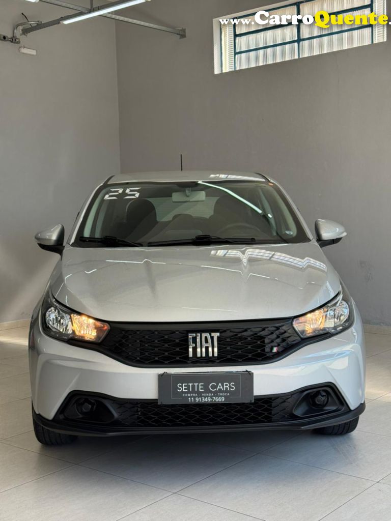 FIAT   ARGO DRIVE 1.0 6V FLEX   PRATA 2025 1.0 FLEX - Loja