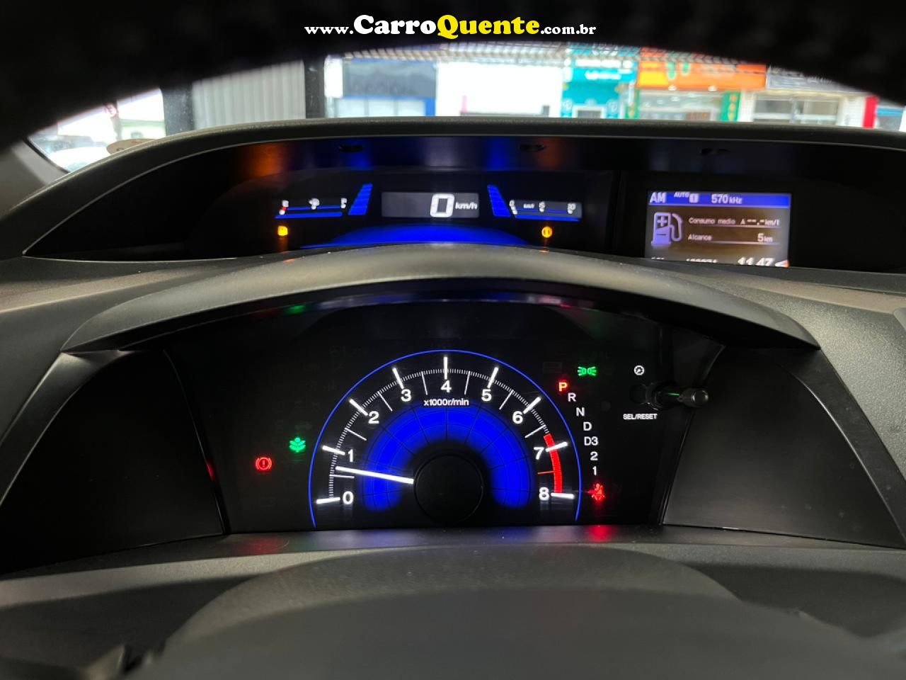 HONDA   CIVIC SEDAN LXS 1.81.8 FLEX 16V AUT. 4P   CINZA 2015 1.8 FLEX - Loja