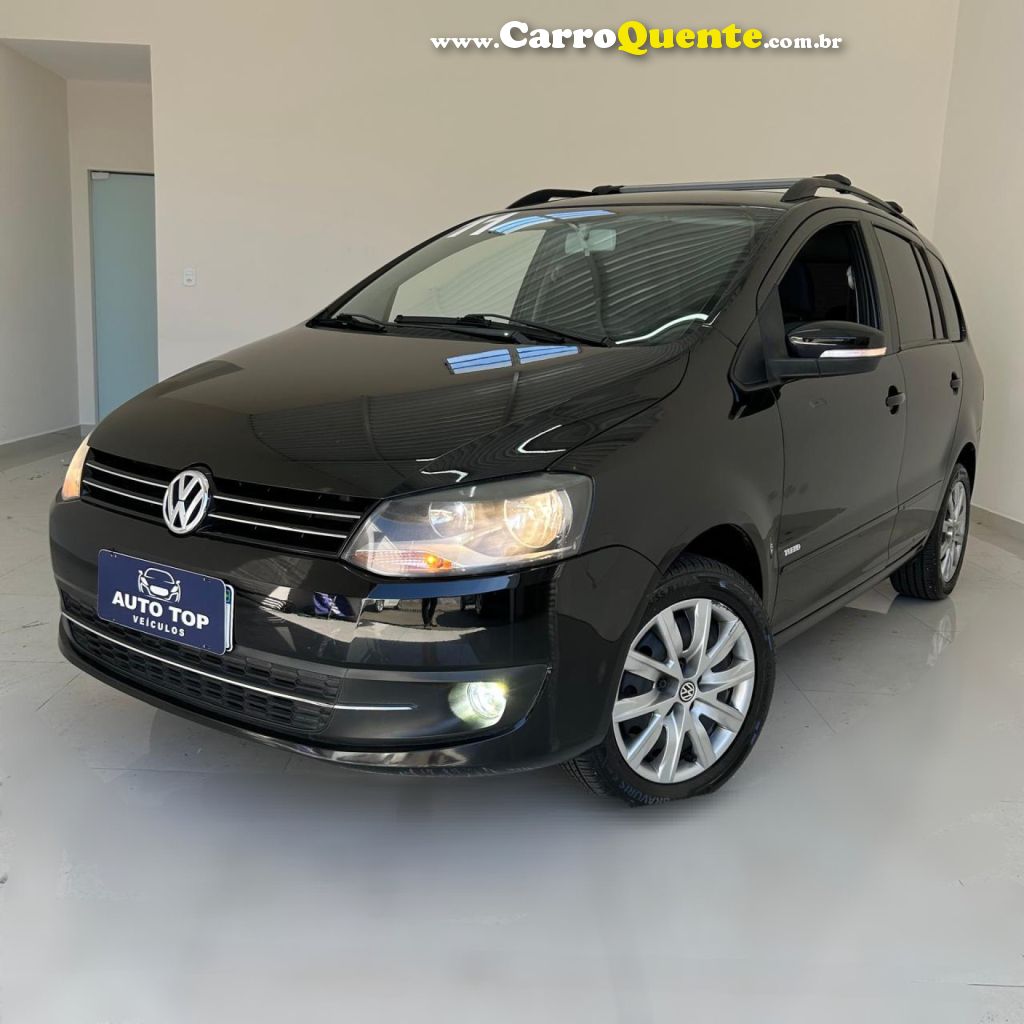 VOLKSWAGEN   SPACEFOX 1.6 1.6 TREND TOTAL FLEX 8V 5P   PRETO 2011 1.6 FLEX - Loja