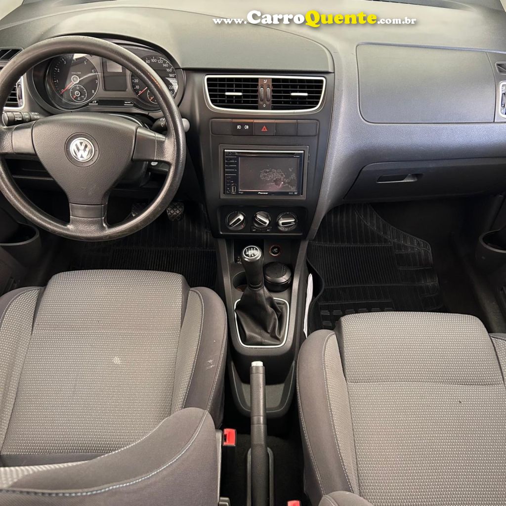 VOLKSWAGEN   SPACEFOX 1.6 1.6 TREND TOTAL FLEX 8V 5P   PRETO 2011 1.6 FLEX - Loja