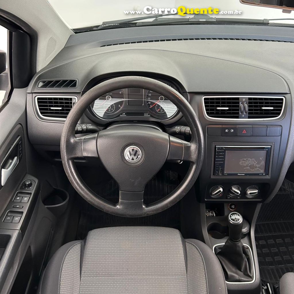 VOLKSWAGEN   SPACEFOX 1.6 1.6 TREND TOTAL FLEX 8V 5P   PRETO 2011 1.6 FLEX - Loja