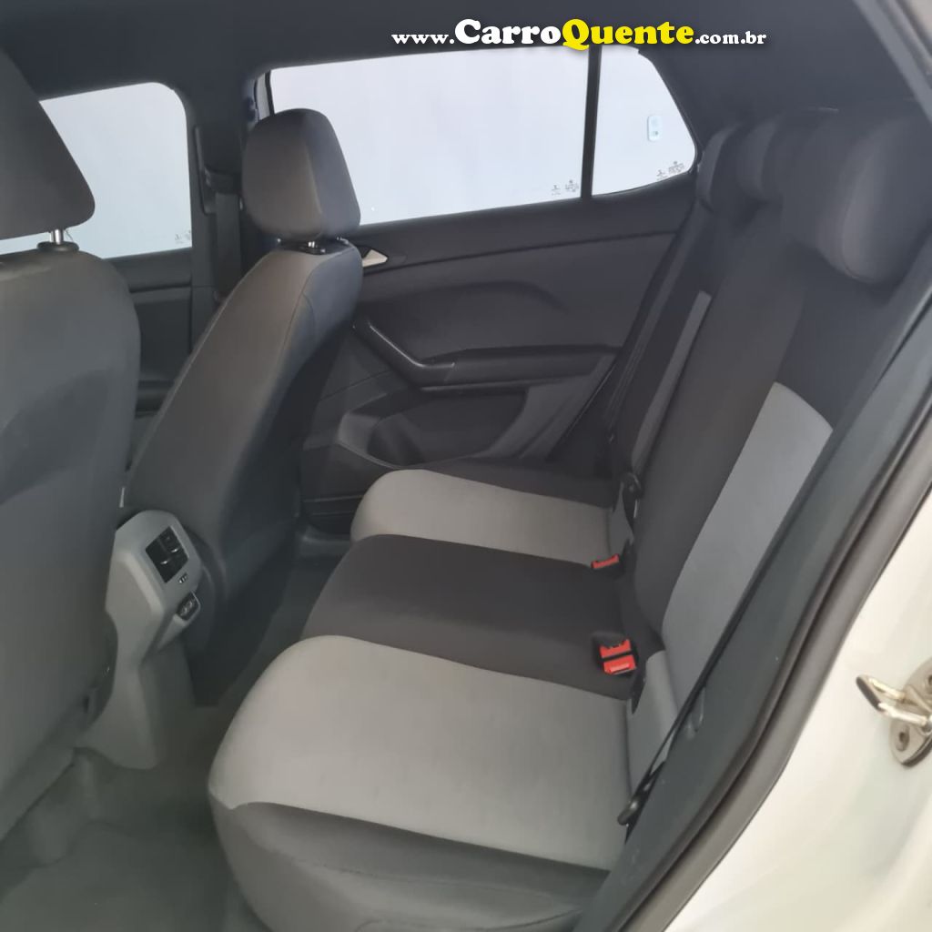 VOLKSWAGEN   T-CROSS COMFORTLINE 1.0 TSI FLEX 5P AUT.   BRANCO 2021 1.0 FLEX - Loja