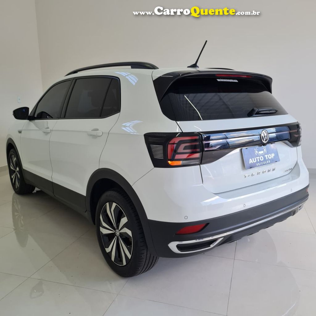 VOLKSWAGEN   T-CROSS COMFORTLINE 1.0 TSI FLEX 5P AUT.   BRANCO 2021 1.0 FLEX - Loja