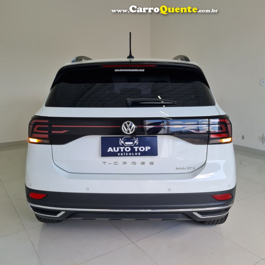 VOLKSWAGEN   T-CROSS COMFORTLINE 1.0 TSI FLEX 5P AUT.   BRANCO 2021 1.0 FLEX - Loja