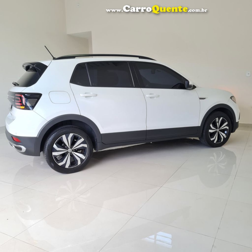 VOLKSWAGEN   T-CROSS COMFORTLINE 1.0 TSI FLEX 5P AUT.   BRANCO 2021 1.0 FLEX - Loja
